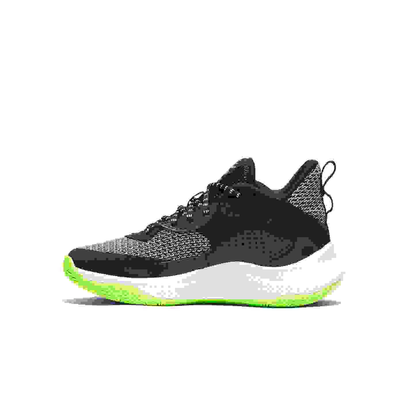 Under Armour Curry 3Z 24 Grade School Boys' "Black/Green/White" Basketball Shoe
